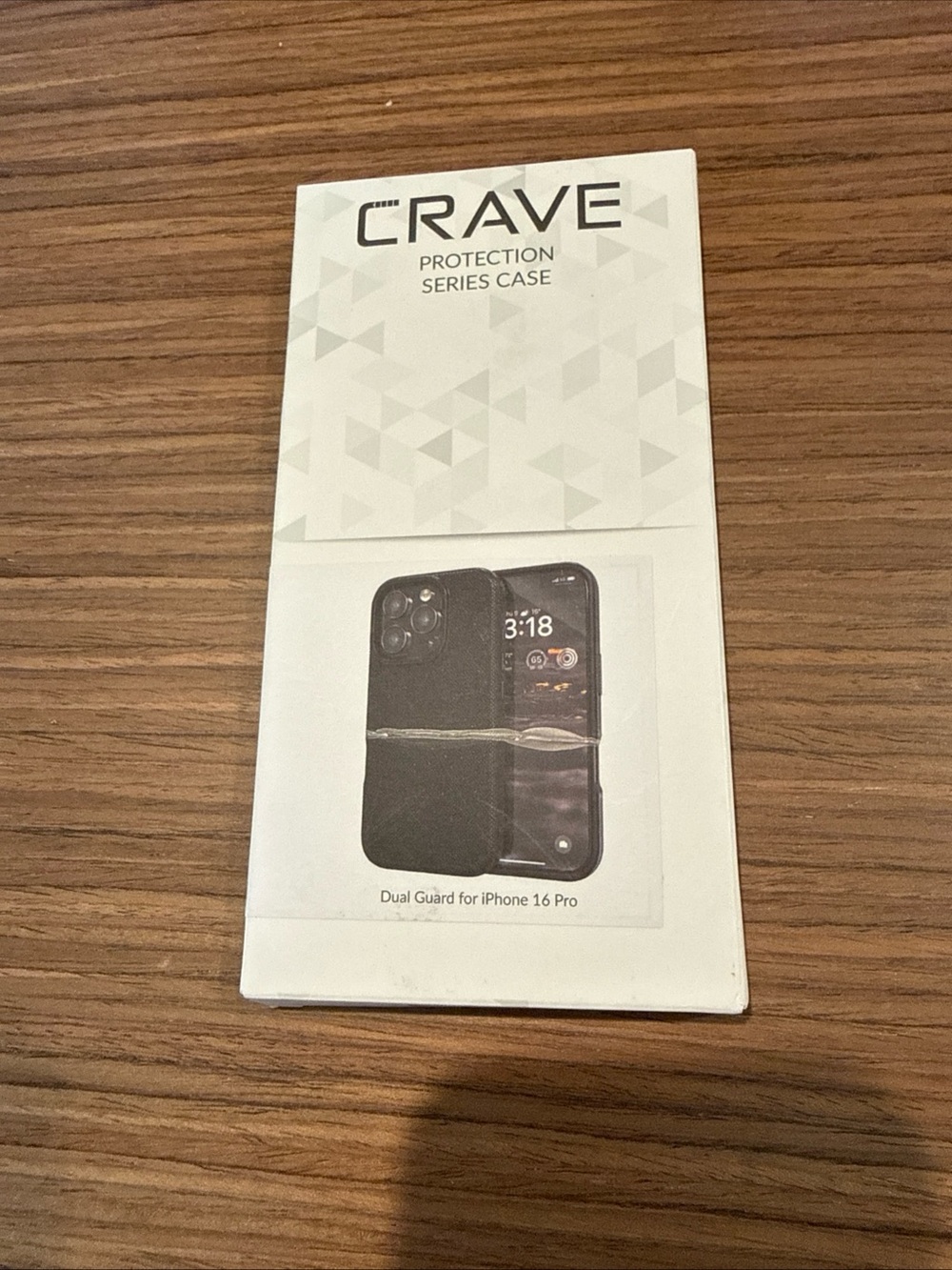 Crave Dual Guard Protection Case for iPhone 16 Pro - Black